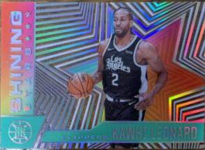 Kawhi Leonard #5 Basketball Cards 2020 Panini Illusions Shining Stars
