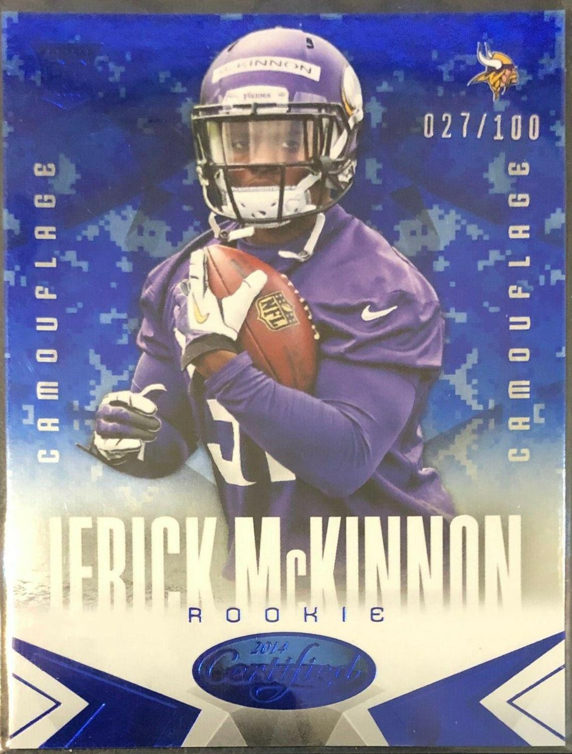 Jerick McKinnon [Blue Camo] #134