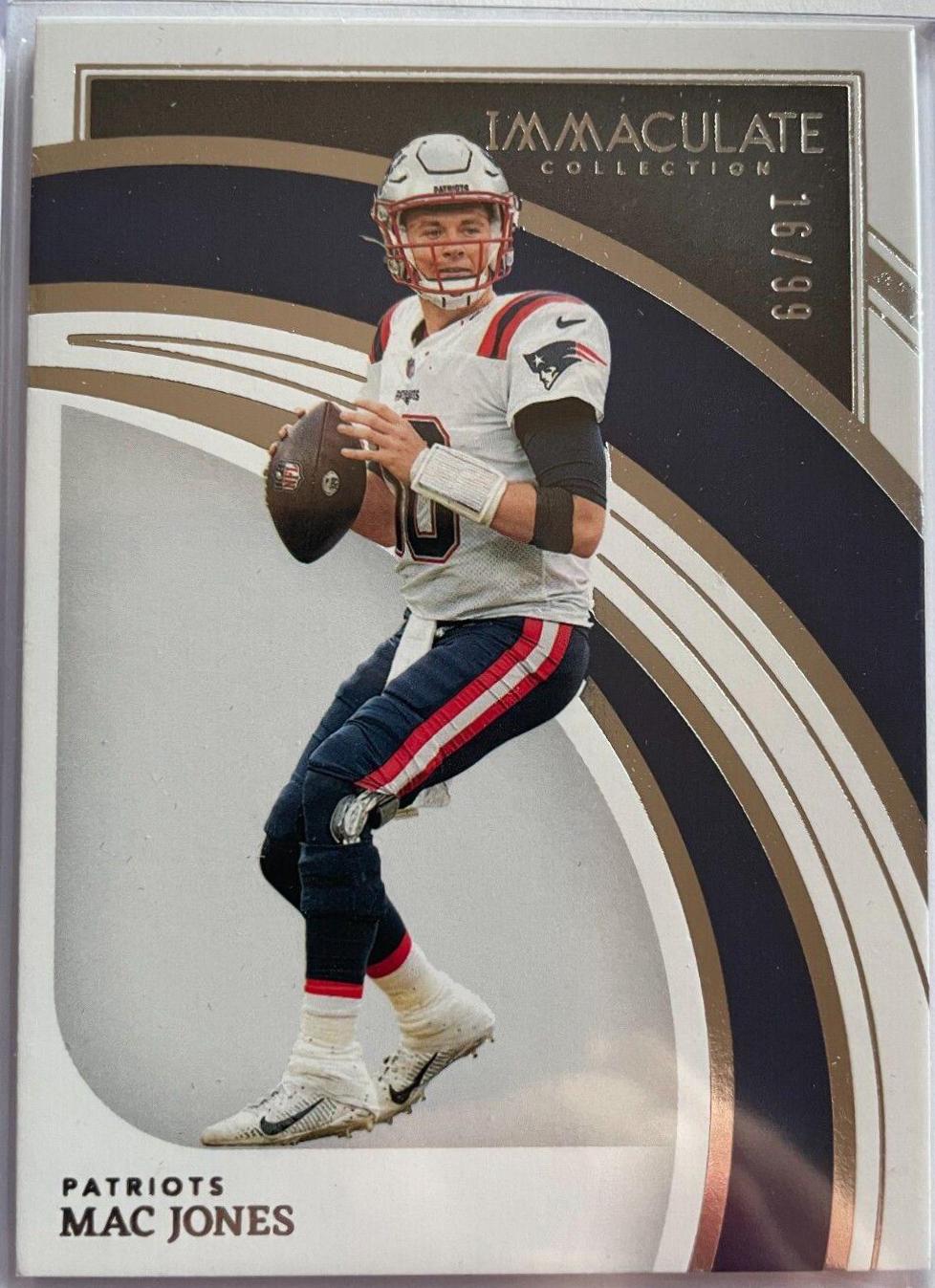 Mac Jones #80 2022 Panini Immaculate Collection Football