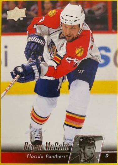 Bryan McCabe #120 Hockey Cards 2010 Upper Deck