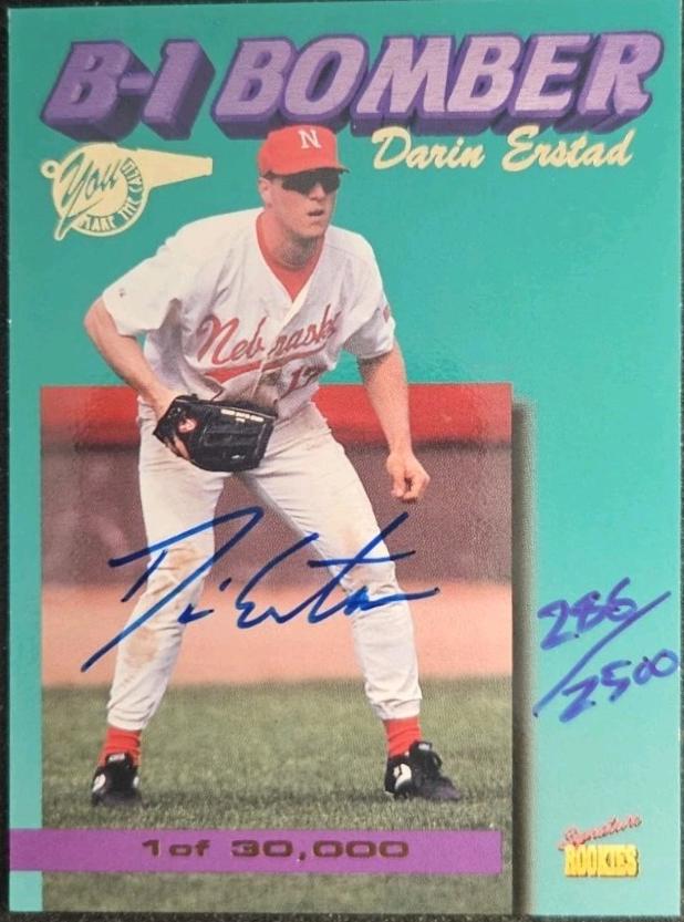 Darin Erstad #B2 1995 Signature Rookies Tetrad Erstad B 1 Bomber Baseball