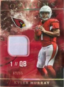 Kyler Murray #RP-2 Football Cards 2019 Panini Origins Rookie Patches