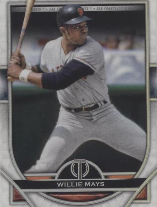 Willie Mays #37 Baseball Cards 2021 Topps Tribute