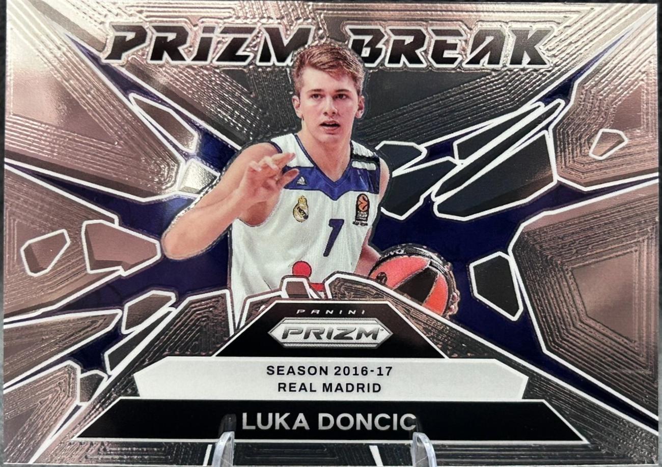 Luka Doncic #2 Basketball Cards 2024 Panini Prizm EuroLeague Break
