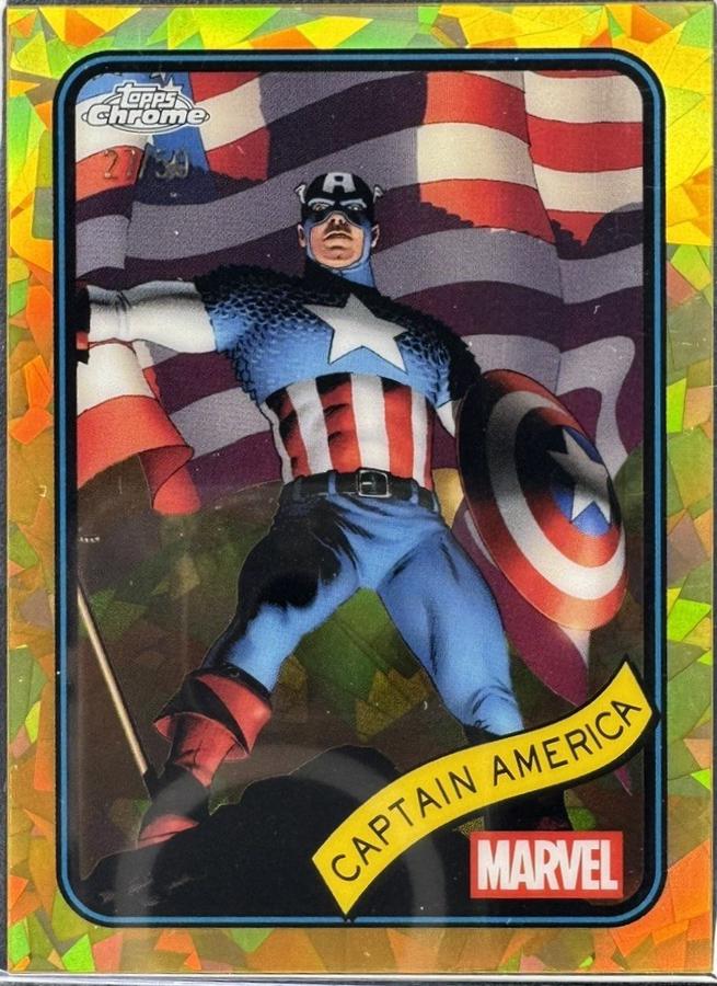 Captain America [Gold Sapphire] #185