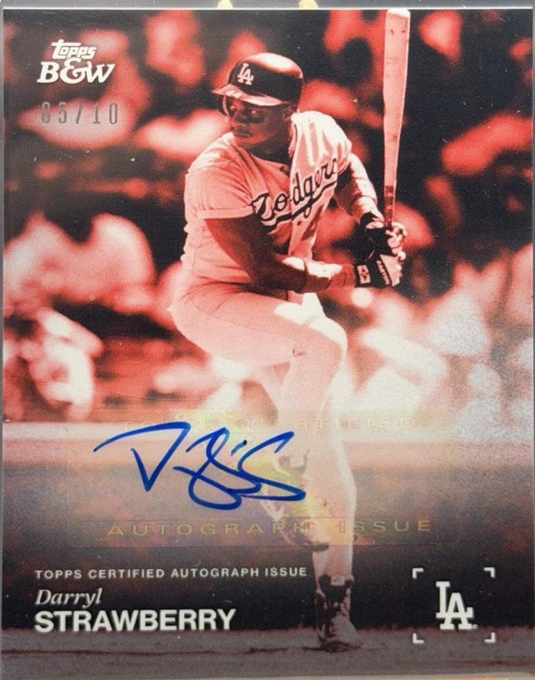 Darryl Strawberry [Red Autograph] #53