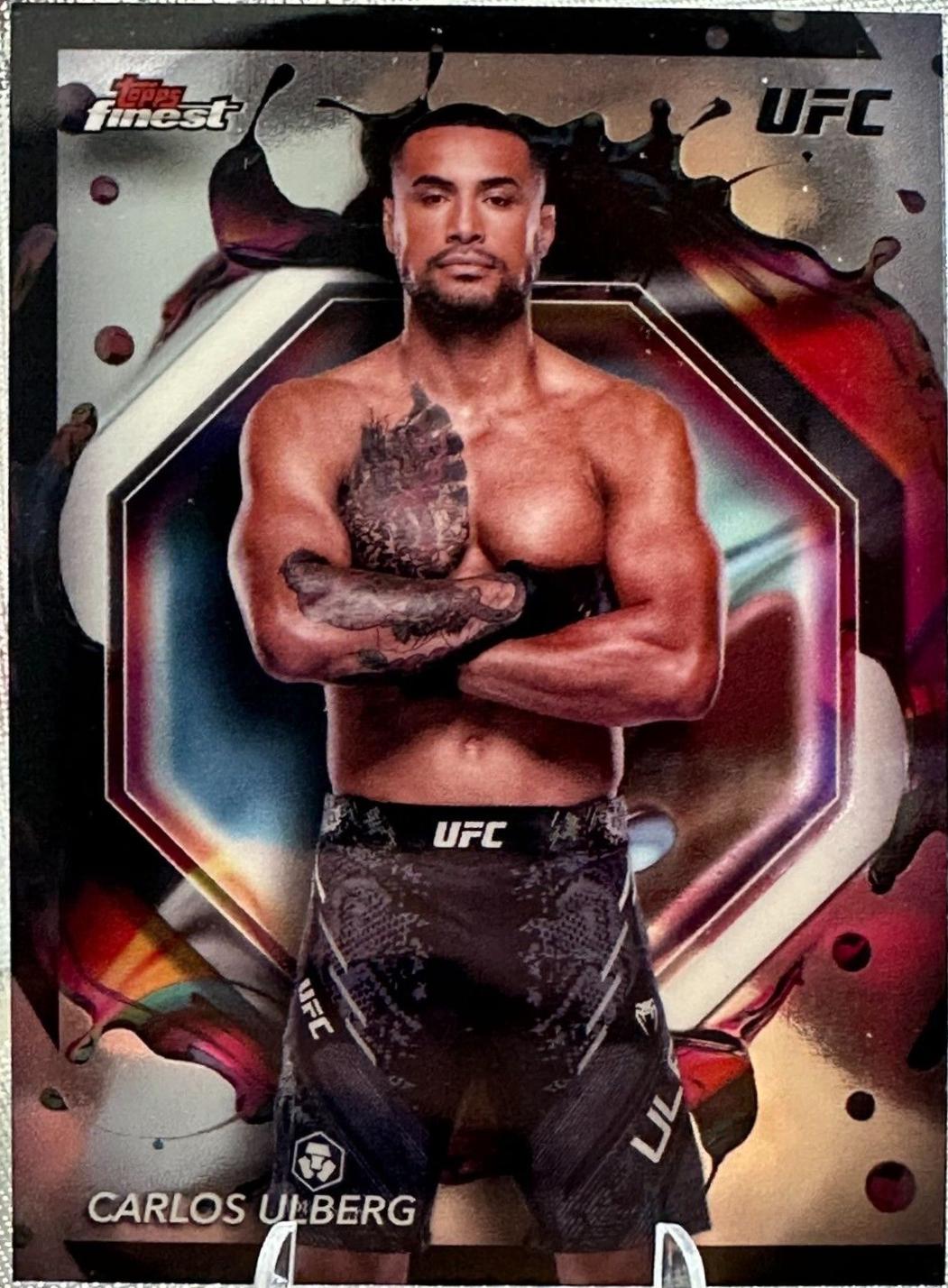 Carlos Ulberg #217 Ufc Cards 2024 Topps Finest UFC