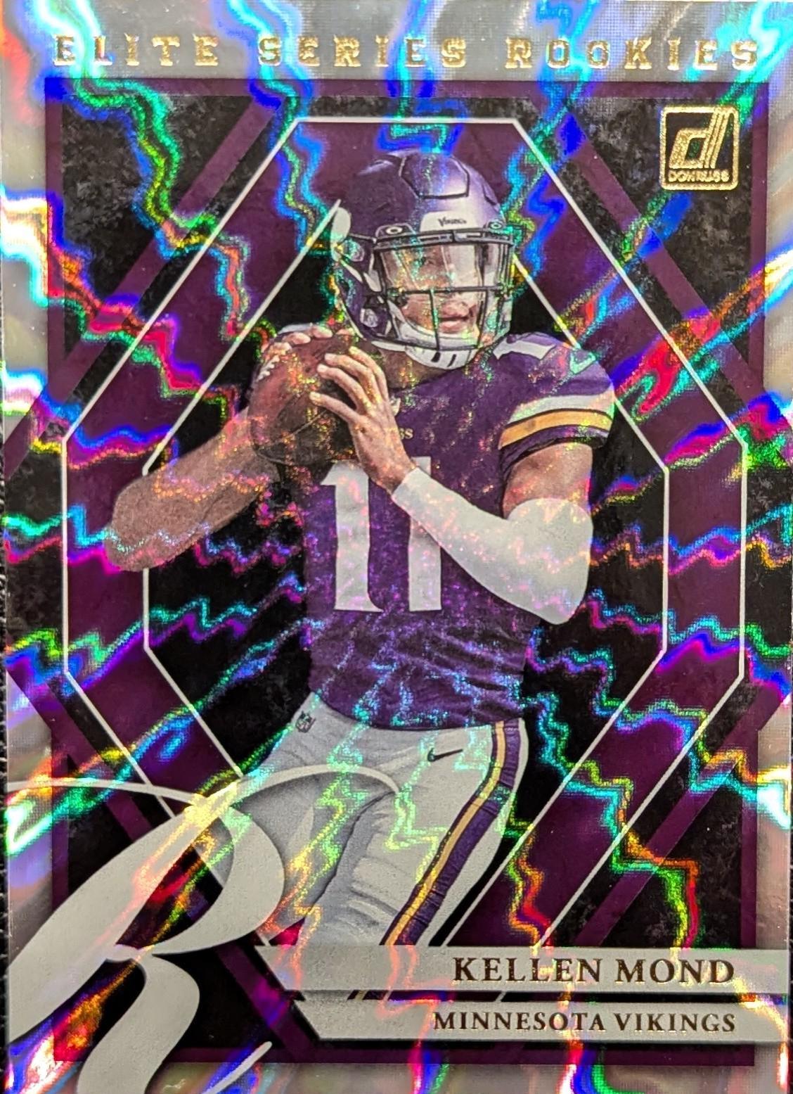 Kellen Mond #ESR-KMO Football Cards 2021 Panini Donruss Optic Elite Series Rookies