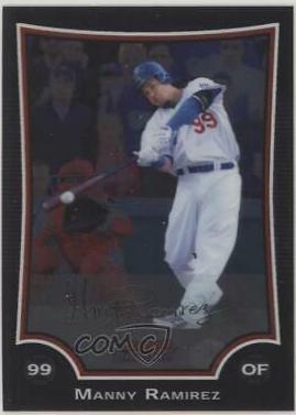 Manny Ramirez #8 Baseball Cards 2009 Bowman Chrome