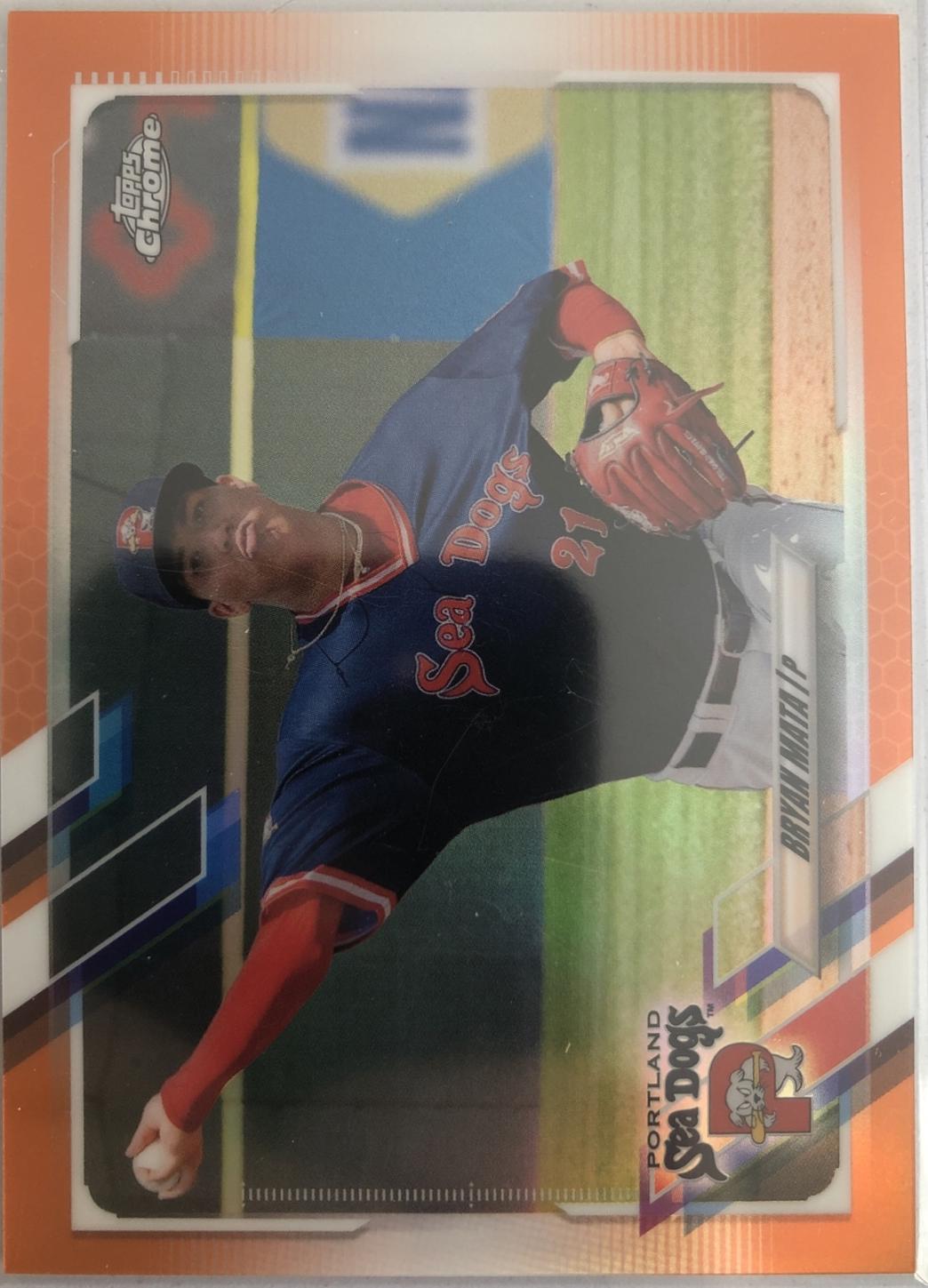 Bryan Mata [Chrome Orange Refractor] #PDC-133