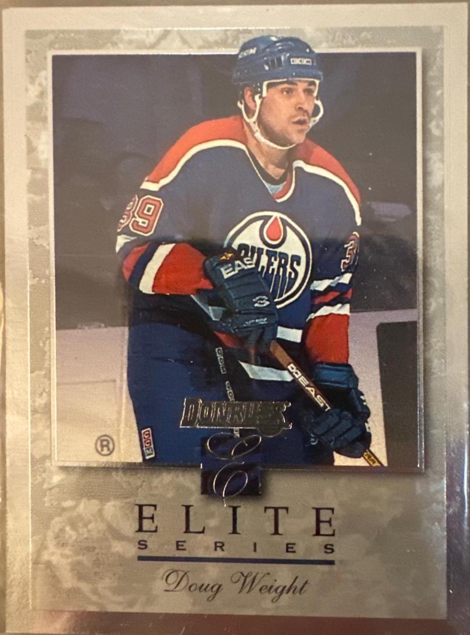 Doug Weight #3 Hockey Cards 1996 Donruss Elite Inserts