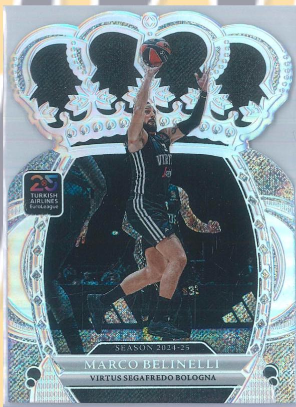 Marco Belinelli #100 2024 Panini Crown Royale Euroleague Basketball