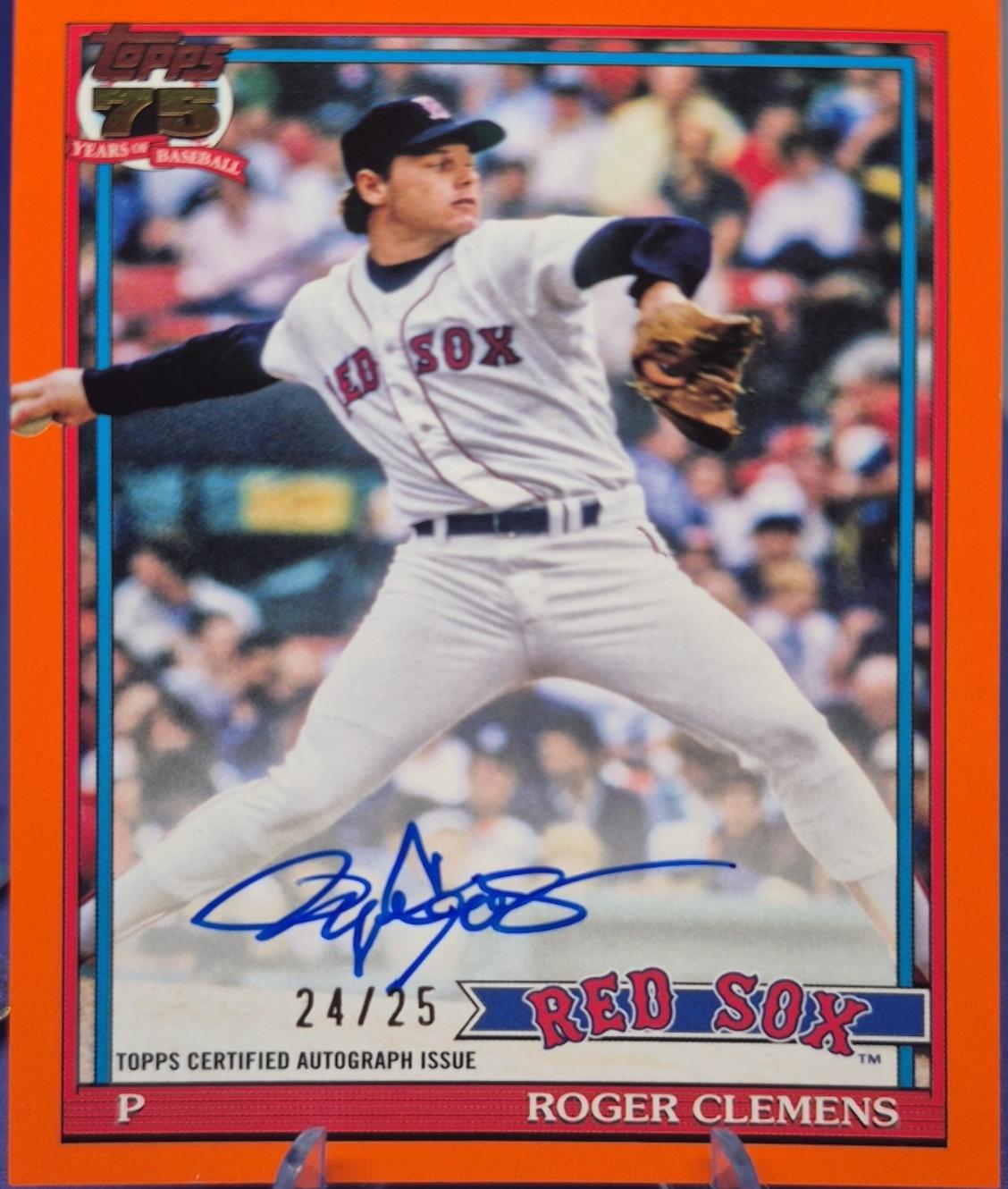 Roger Clemens [Orange] #91A-RCL