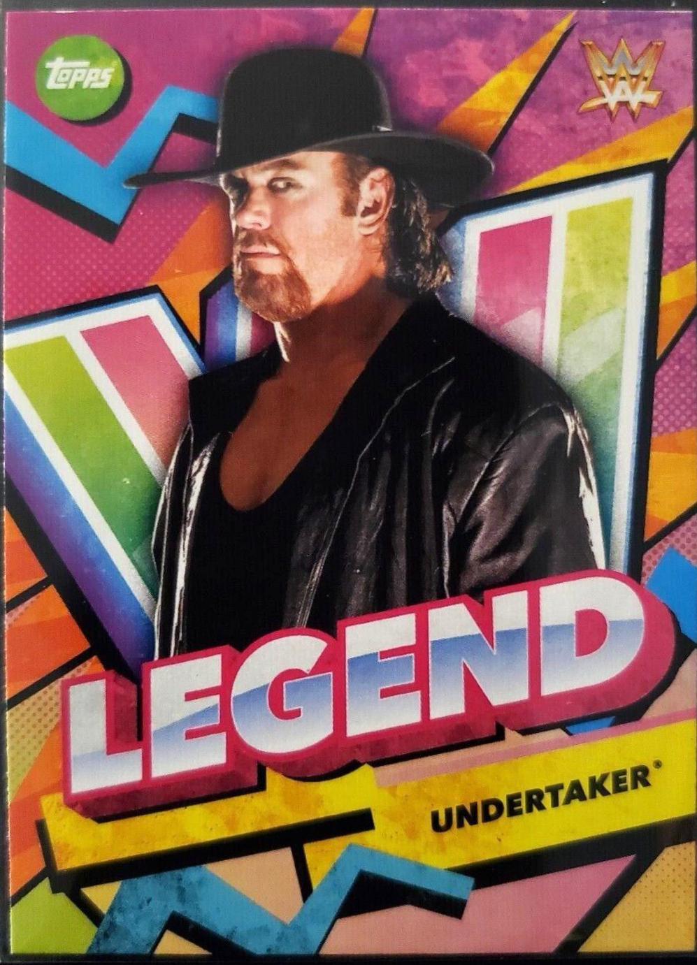 Undertaker #169 Wrestling Cards 2021 Topps WWE Superstars