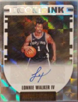 Lonnie Walker IV #RI-LW Basketball Cards 2018 Panini Hoops Rookie Ink