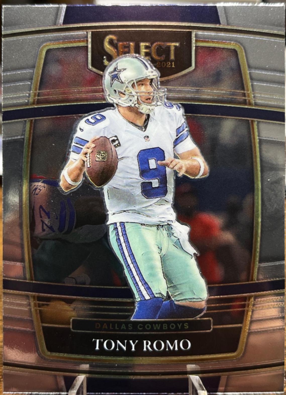 Tony Romo #42 Football Cards 2021 Panini Select
