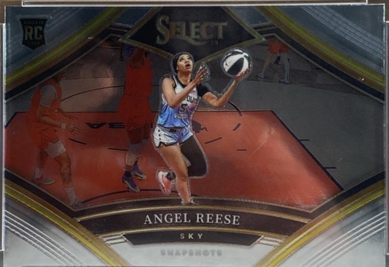 Angel Reese #15 Basketball Cards 2024 Panini Select WNBA Snapshot