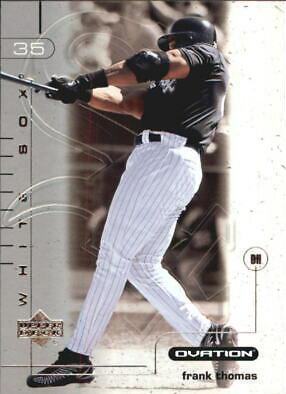 Frank Thomas #23 Baseball Cards 2002 Upper Deck Ovation