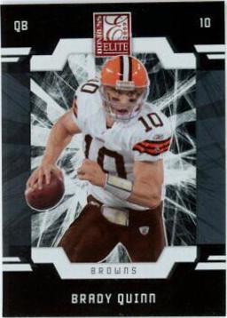 Brady Quinn #23 Football Cards 2009 Panini Donruss Elite