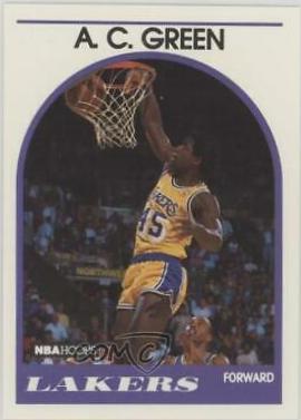 A.C. Green #124 Basketball Cards 1989 Hoops