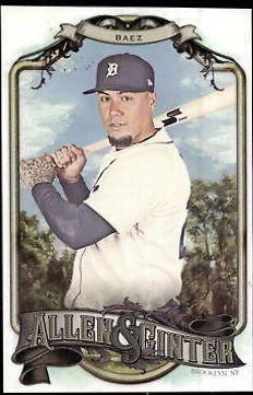 Javier Baez #BC-10 Baseball Cards 2022 Topps Allen & Ginter Boxloaders