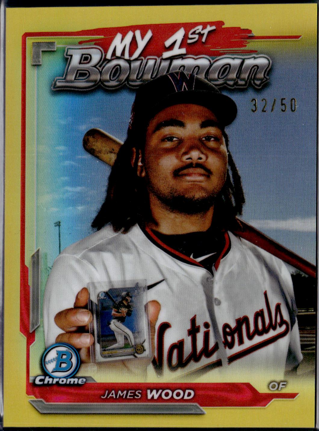 James Wood [Gold Refractor] #M1B-38