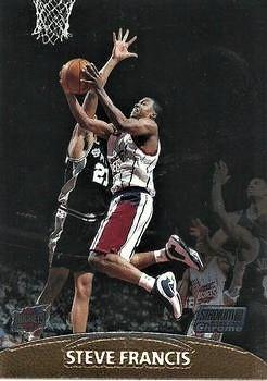 Steve Francis #133 Basketball Cards 1999 Stadium Club Chrome