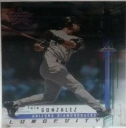 Luis Gonzalez #20 Baseball Cards 2001 Leaf Rookies & Stars