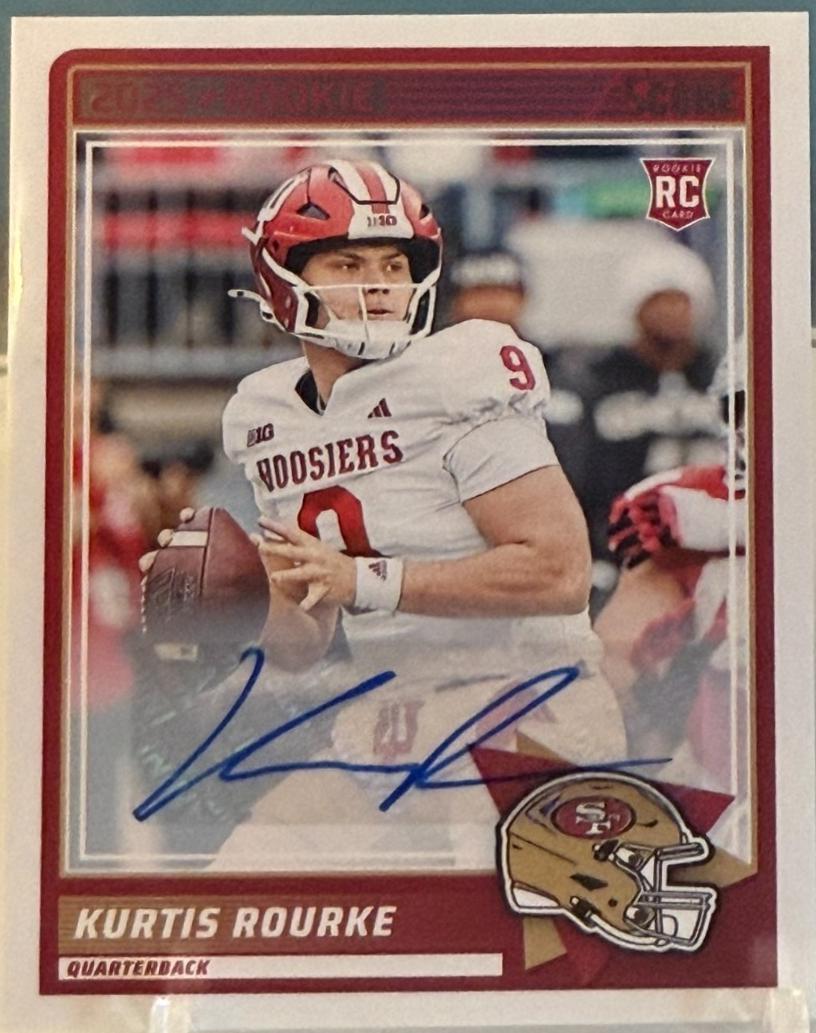 Kurtis Rourke [Signature] #82 Prices | 2025 Panini Score Rookie ...