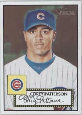 Corey Patterson #23 Baseball Cards 2001 Topps Heritage