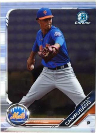 Briam Campusano #BCP-201 2019 Bowman Chrome Baseball Prospects