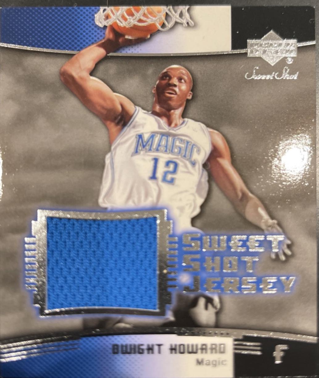 Dwight Howard #SSJ-DH Basketball Cards 2004 Upper Deck Sweet Shot Sweet Shot Jersey
