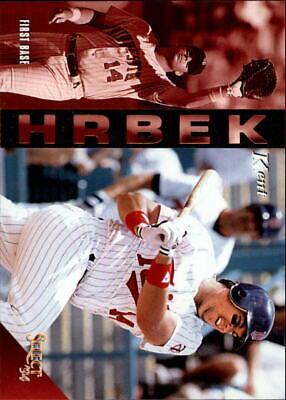 Kent Hrbek #261 Baseball Cards 1994 Select