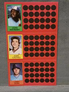 John Mayberry, John Castino, Larry Gura #15, 33, 51