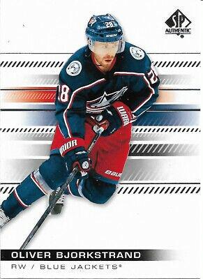 Oliver Bjorkstrand #2 Hockey Cards 2019 SP Authentic