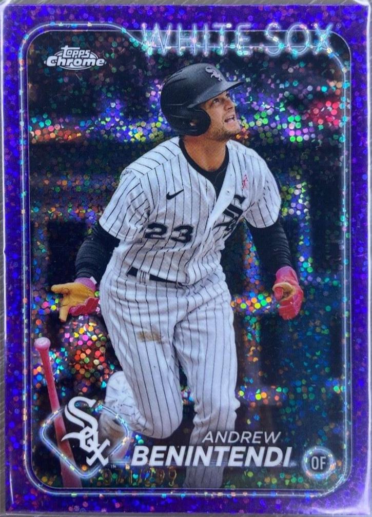 Andrew Benintendi [Magenta Speckle Refractor] #33