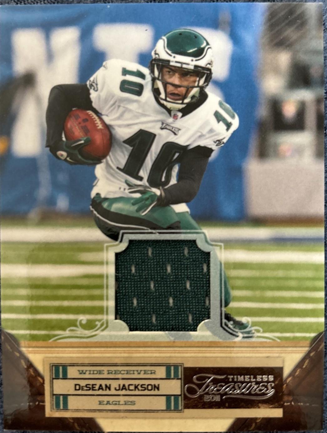 DeSean Jackson #26 2011 Panini Timeless Treasures Jersey Football