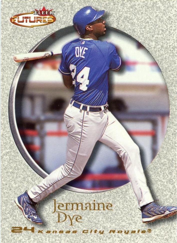 Jermaine Dye #148 2001 Fleer Futures Baseball