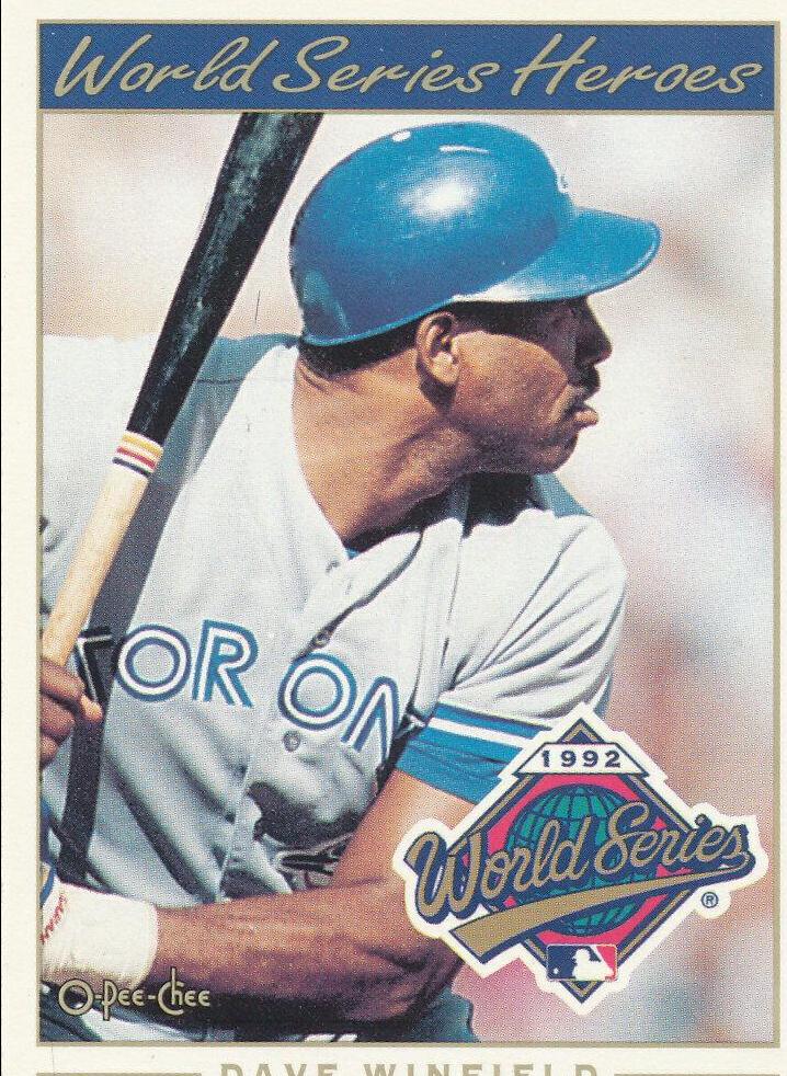 Dave Winfield #4 Baseball Cards 1993 O Pee Chee