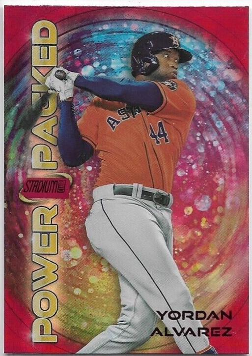 Yordan Alvarez #PP-11 Baseball Cards 2024 Topps Stadium Club Power Packed