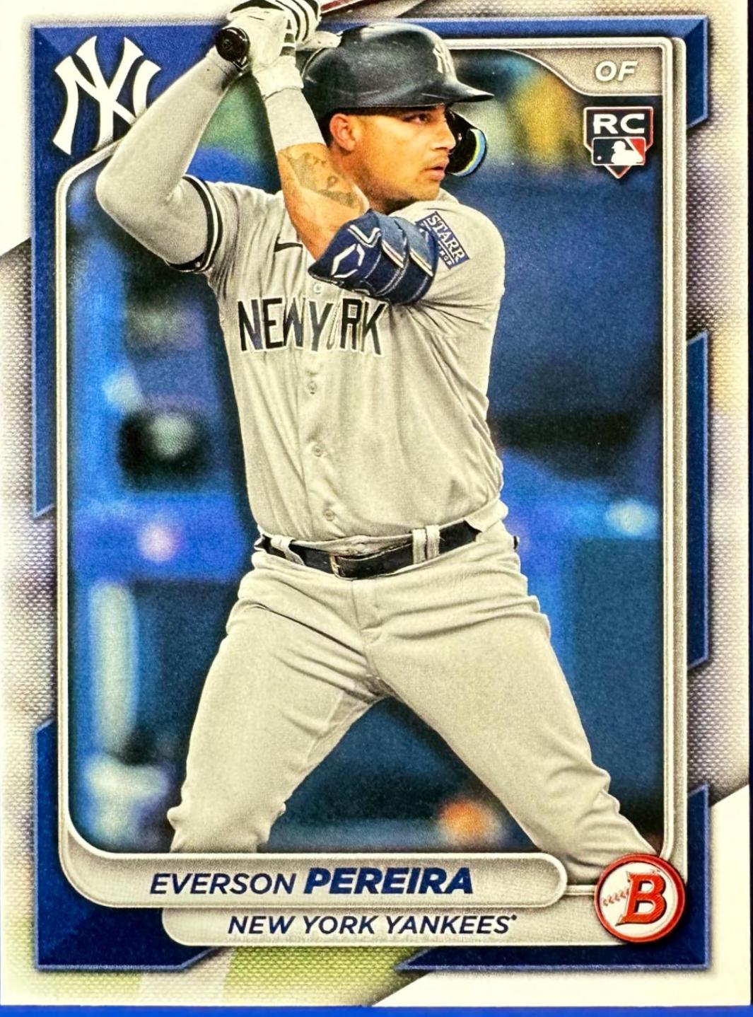 Everson Pereira #93 Baseball Cards 2024 Bowman