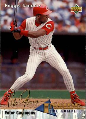 Reggie Sanders #469 Baseball Cards 1993 Upper Deck