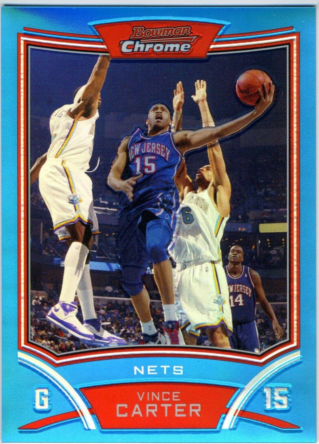 Vince Carter #98 2008 Bowman Chrome Basketball