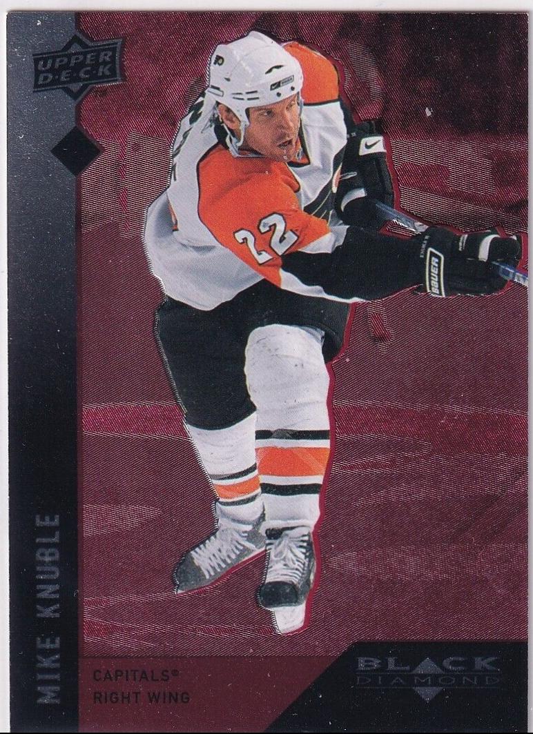 Mike Knuble #22 Hockey Cards 2009 Upper Deck Black Diamond