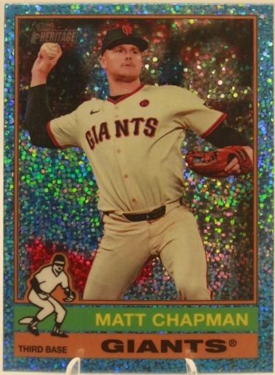 Matt Chapman [Blue Sparkle Variation] #214