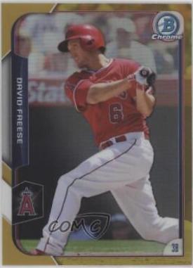 David Freese [Gold Refractor] #47
