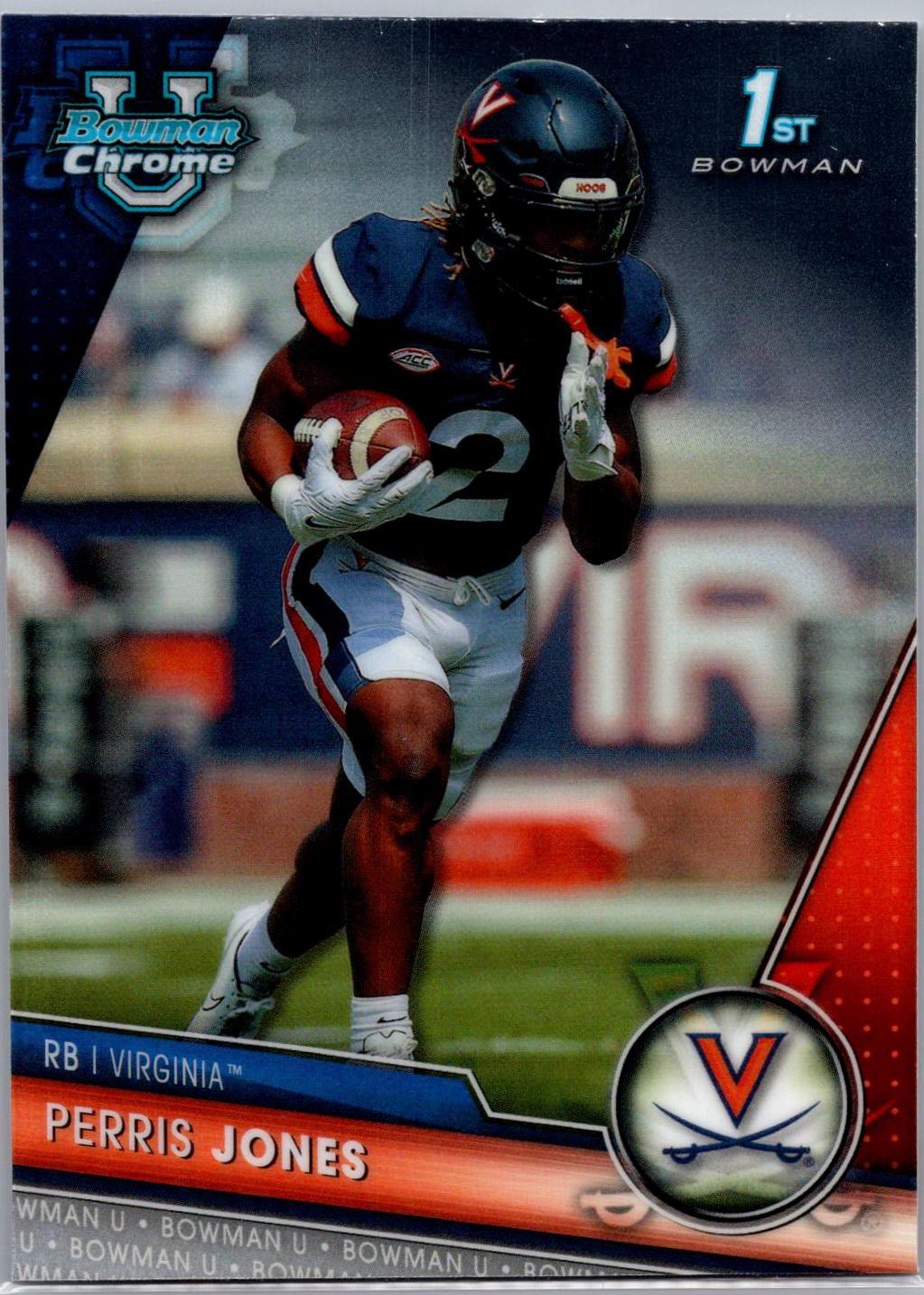 Perris Jones #108 2023 Bowman Chrome University Football