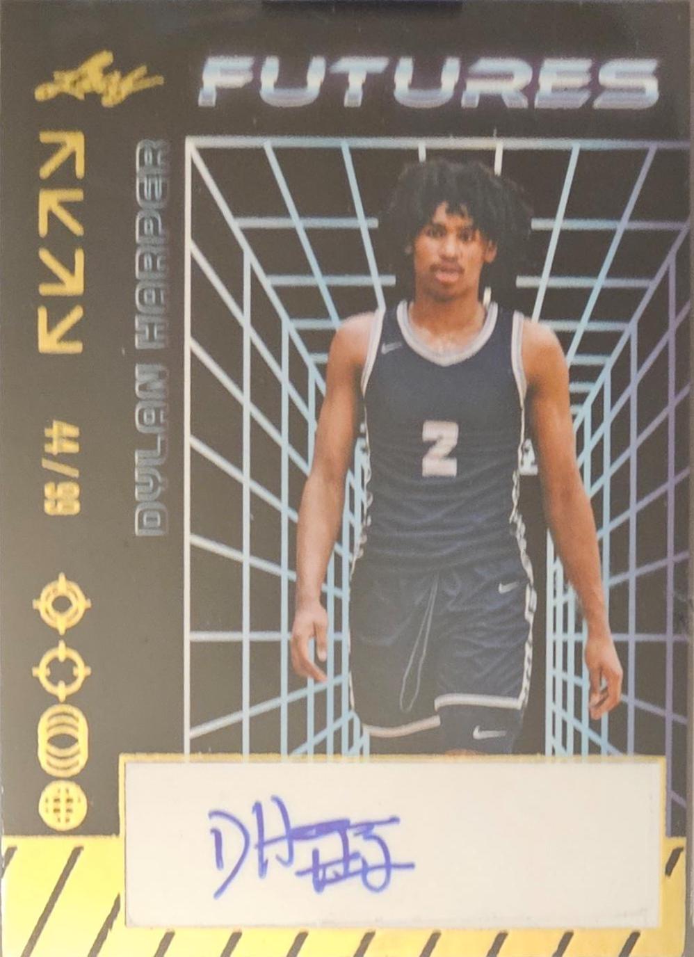 Dylan Harper #A-DH1 2024 Leaf Futures Basketball