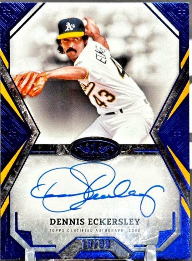 Dennis Eckersley #TOTA-DE 2025 Topps Tier One Talent Autograph Baseball