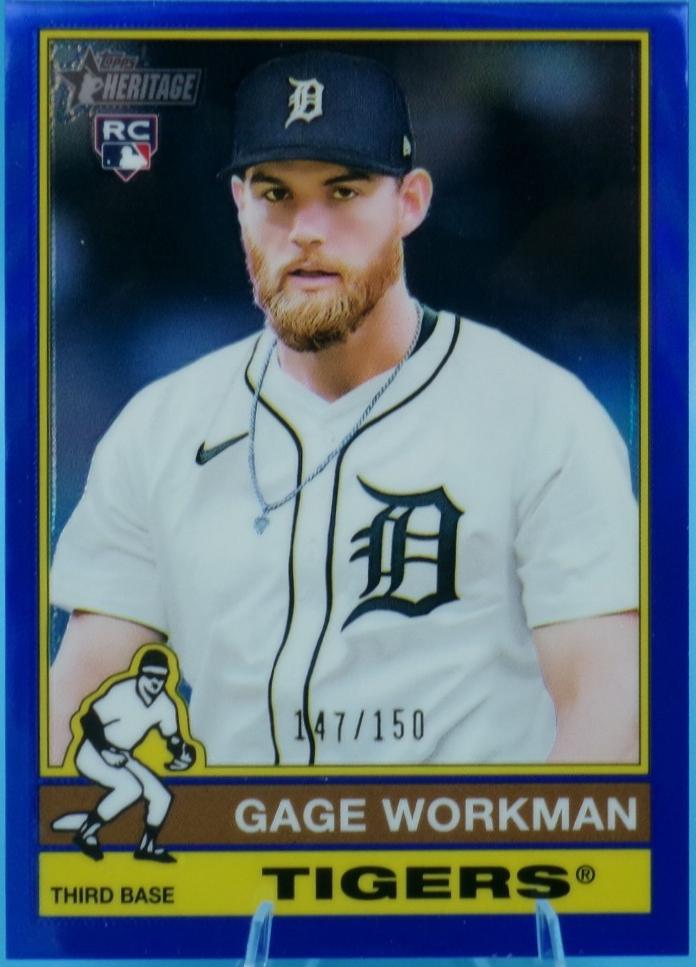 Gage Workman [Blue Chrome] #568